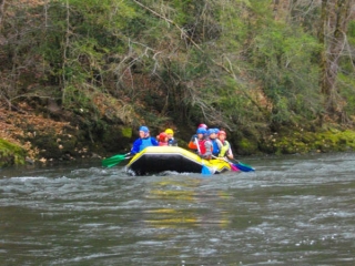 Rafting en Sort